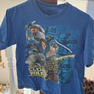 Star Wars Clone Wars Blue T-Shirt